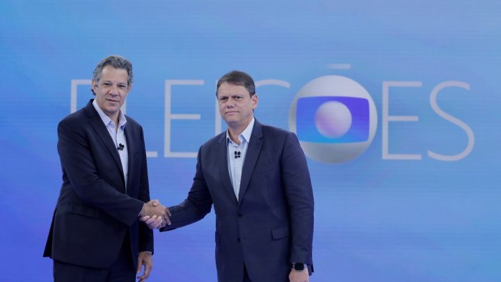 Debate hoje na Globo: Tarcísio e Haddad participam de último confronto antes do primeiro turno em São Paulo
