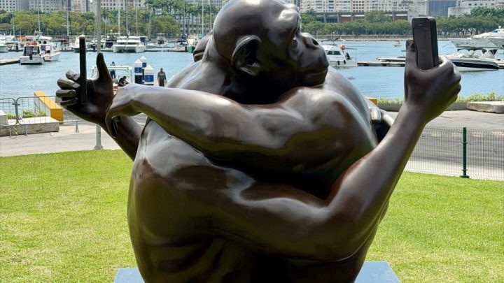 Escultura 'Saudade' deixa o Galeão e vai para a Marina da Glória antes colocada à venda