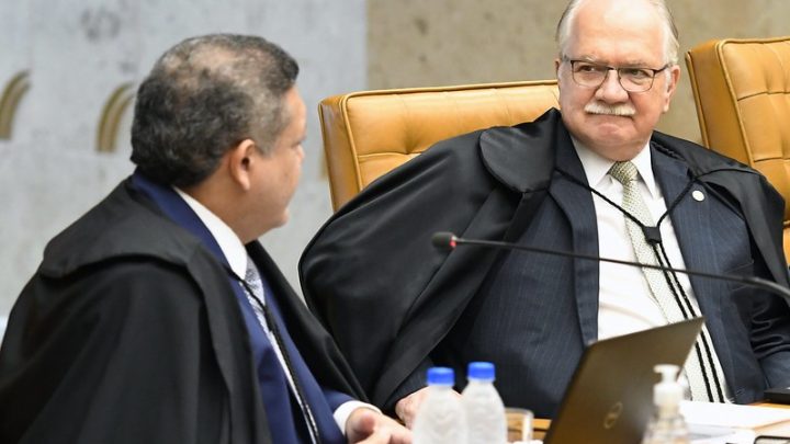 Fachin e Nunes Marques se reúnem na véspera de julgamento sobre mensagens de Vorcaro a Moraes