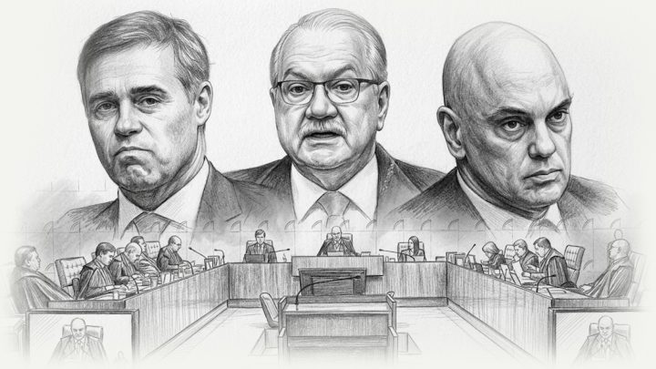 Fachin vota para manter separados casos de Moraes e Mendonça