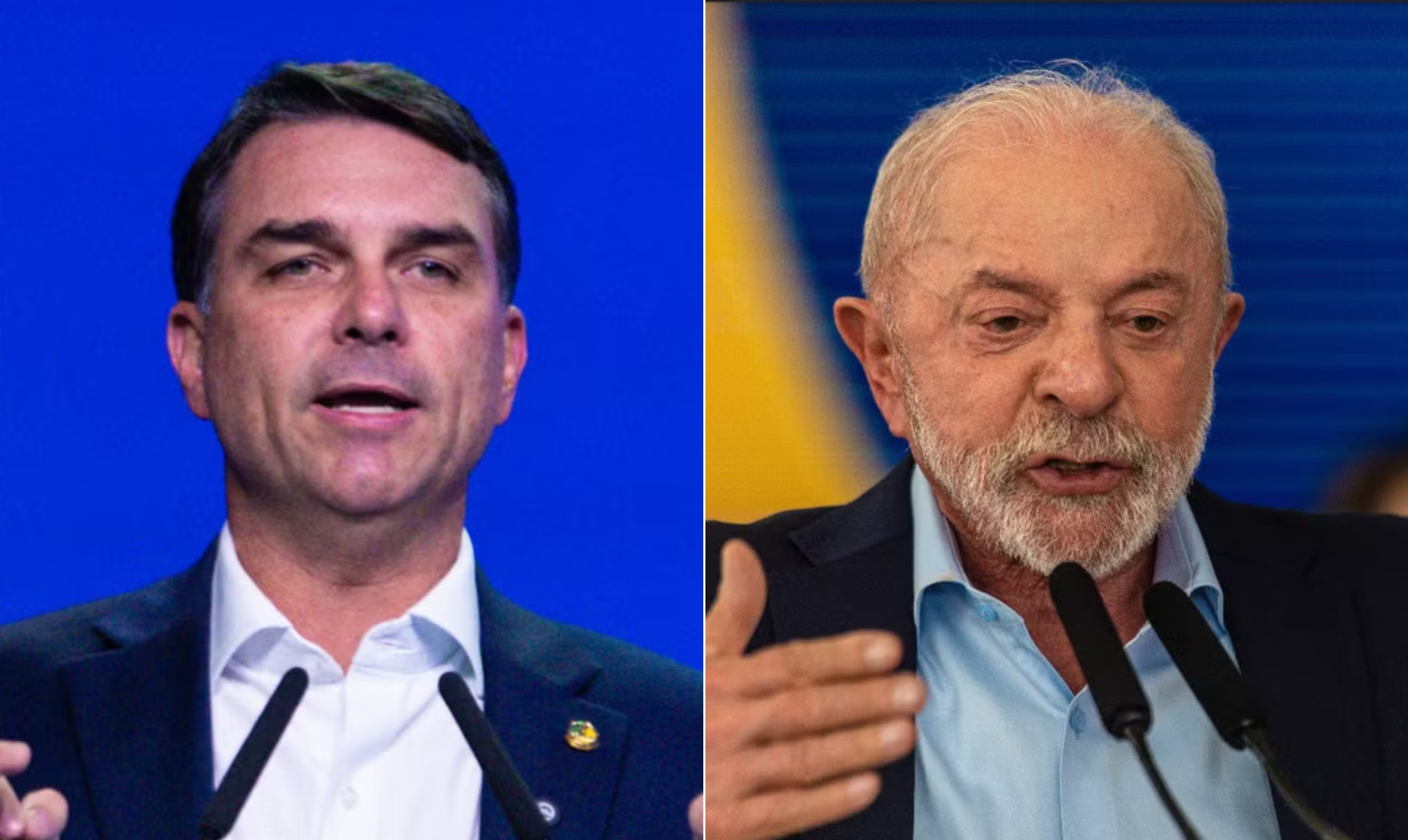 Flávio aparece numericamente à frente no 2° turno contra Lula pela primeira vez desde abril