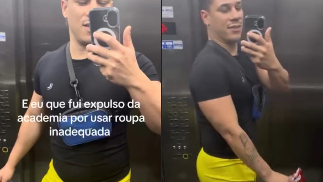 Homem diz ter sido constrangido, ameaçado e expulso de academia em SP após ser questionado sobre roupa; vídeo