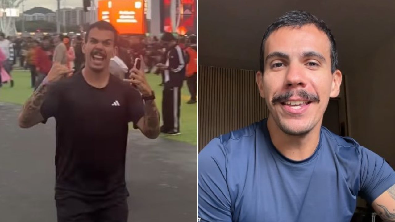 Influencer que correu 5km no Rock in Rio reage à criação de evento esportivo e rebate acusações: 'Conta bancária continua igual'