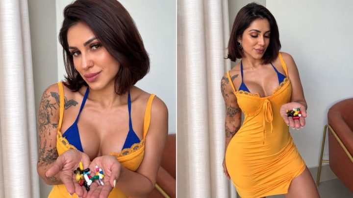 Influenciadora fitness revela rotina com 50 comprimidos por dia: 'Até eu me assustei'