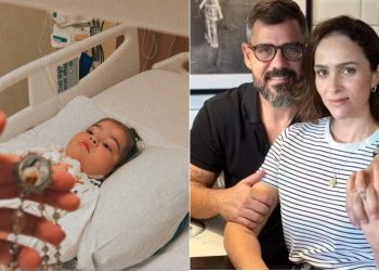 Leticia Cazarré diz que ainda não sabe quando filha terá alta do hospital
