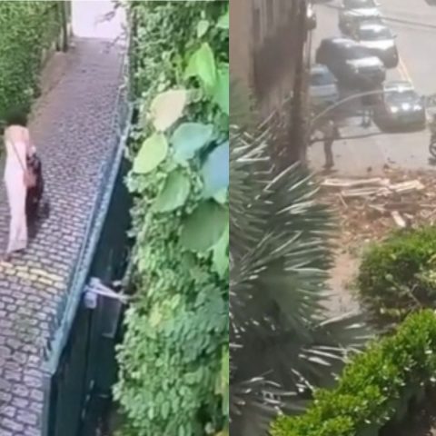 Mãe e filha sobrevivem a desabamento de casarão no Cosme Velho e saem feridas; veja vídeo