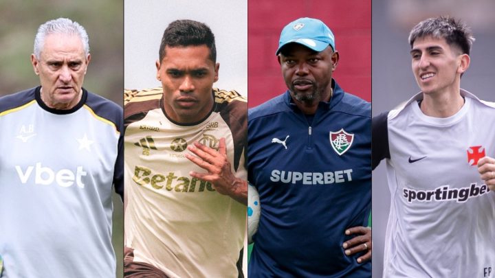 Maratona: Flamengo, Fluminense e Vasco encaram Brasileirão e semifinais continentais; Botafogo pensa só no nacional