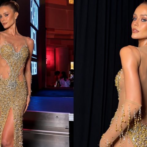Marcella Kozinski: como foi o look da Miss Universe Brasil na NYFW