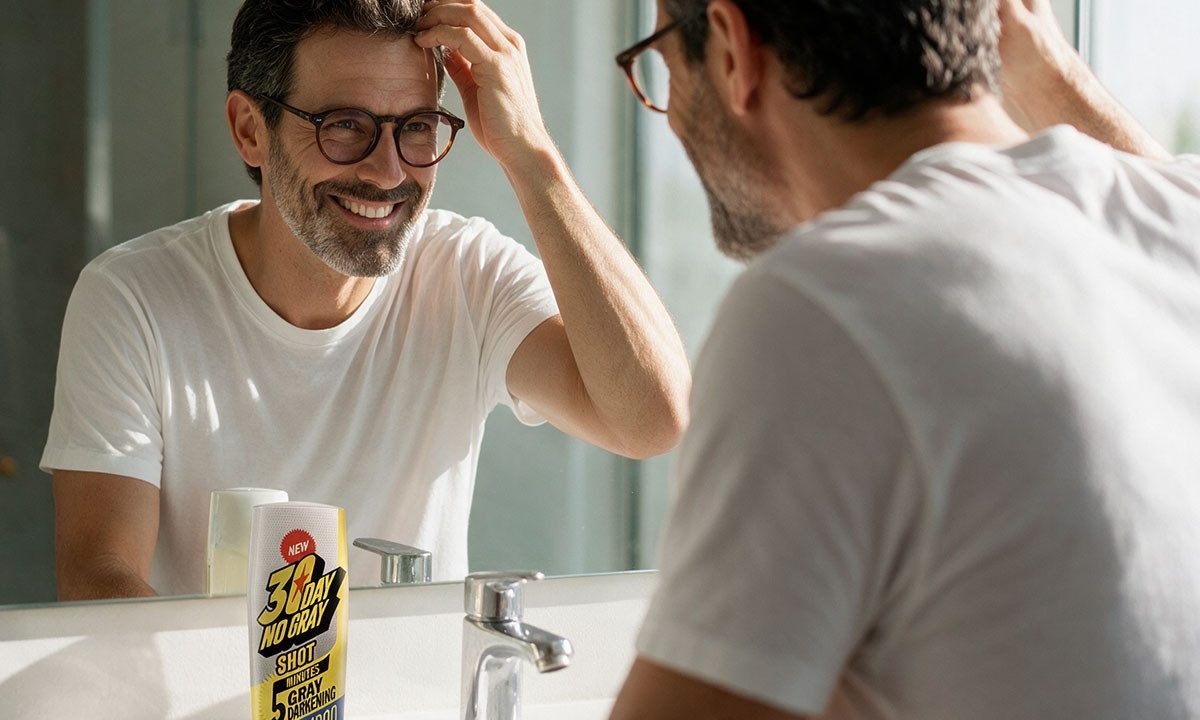 Menfirst apresenta solução rápida para cabelos brancos