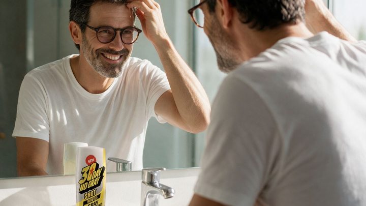 Menfirst apresenta solução rápida para cabelos brancos