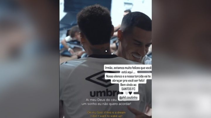 Neymar antecipa anúncio do Santos e 'confirma' Philippe Coutinho como novo reforço