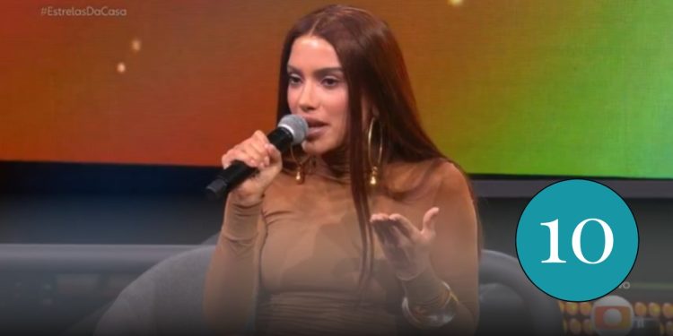Nota 10: a participação de Anitta no 'Estrelas da casa'
