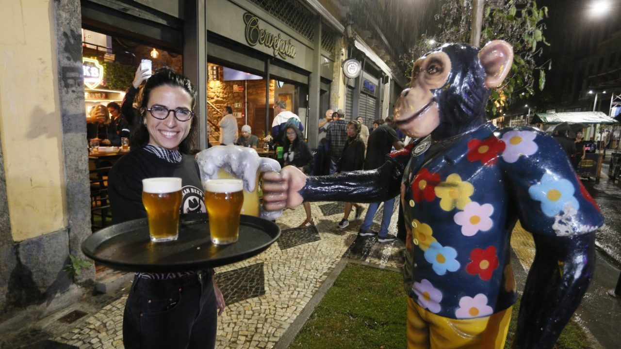 O mapa da Rua da Cerveja: projeto inaugurado nesta quarta-feira na Rua da Carioca tem sete cervejarias; veja onde ficam
