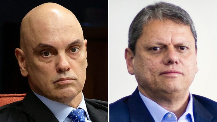 O sinal que expõe o distanciamento entre Tarcísio e Alexandre de Moraes