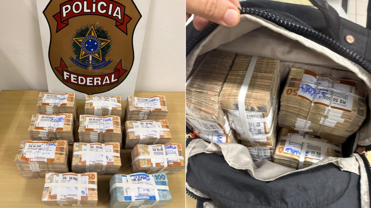 PF apreende R$ 600 mil em espécie durante ação contra crimes eleitorais em Niterói