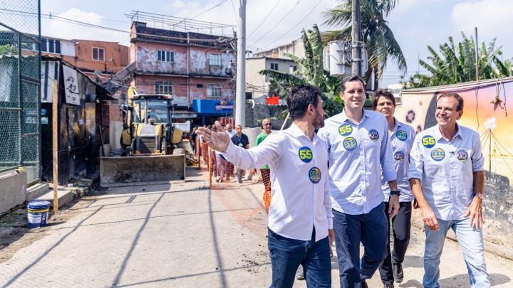 Paes promete ocupar região da Praça Seca e construir novo batalhão da PM na região se ganhar eleição
