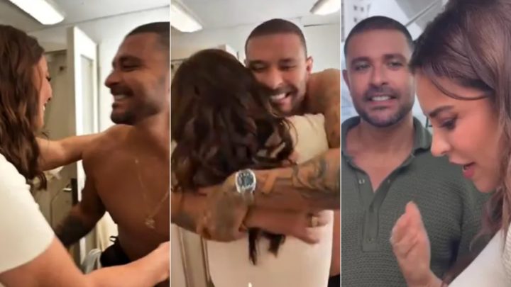 Paolla Oliveira e Diogo Nogueira aparecem juntos após separação e atiçam torcida de fãs: 'Exalam química'