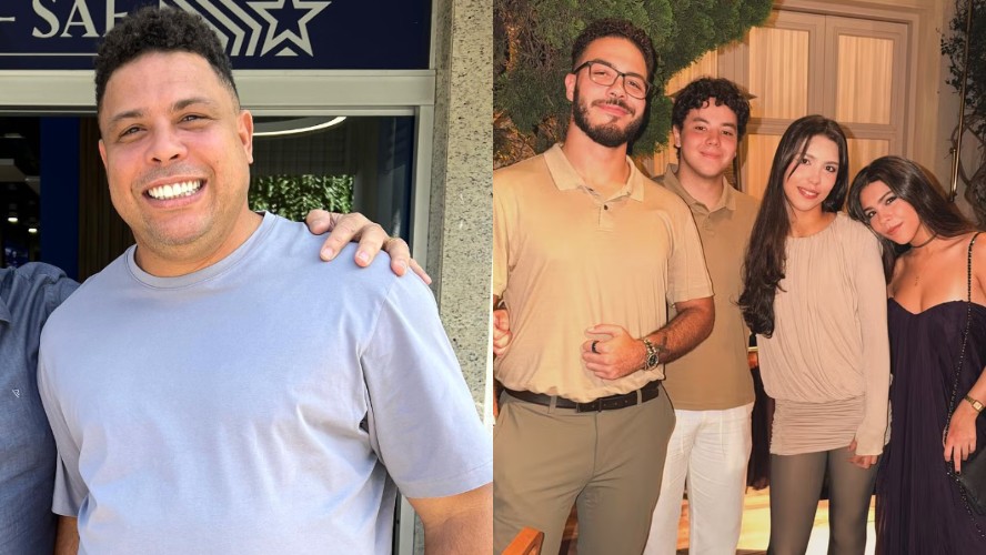 Ronaldo Fenômeno comemora 50 anos com festa que reuniu familiares e famosos em SP