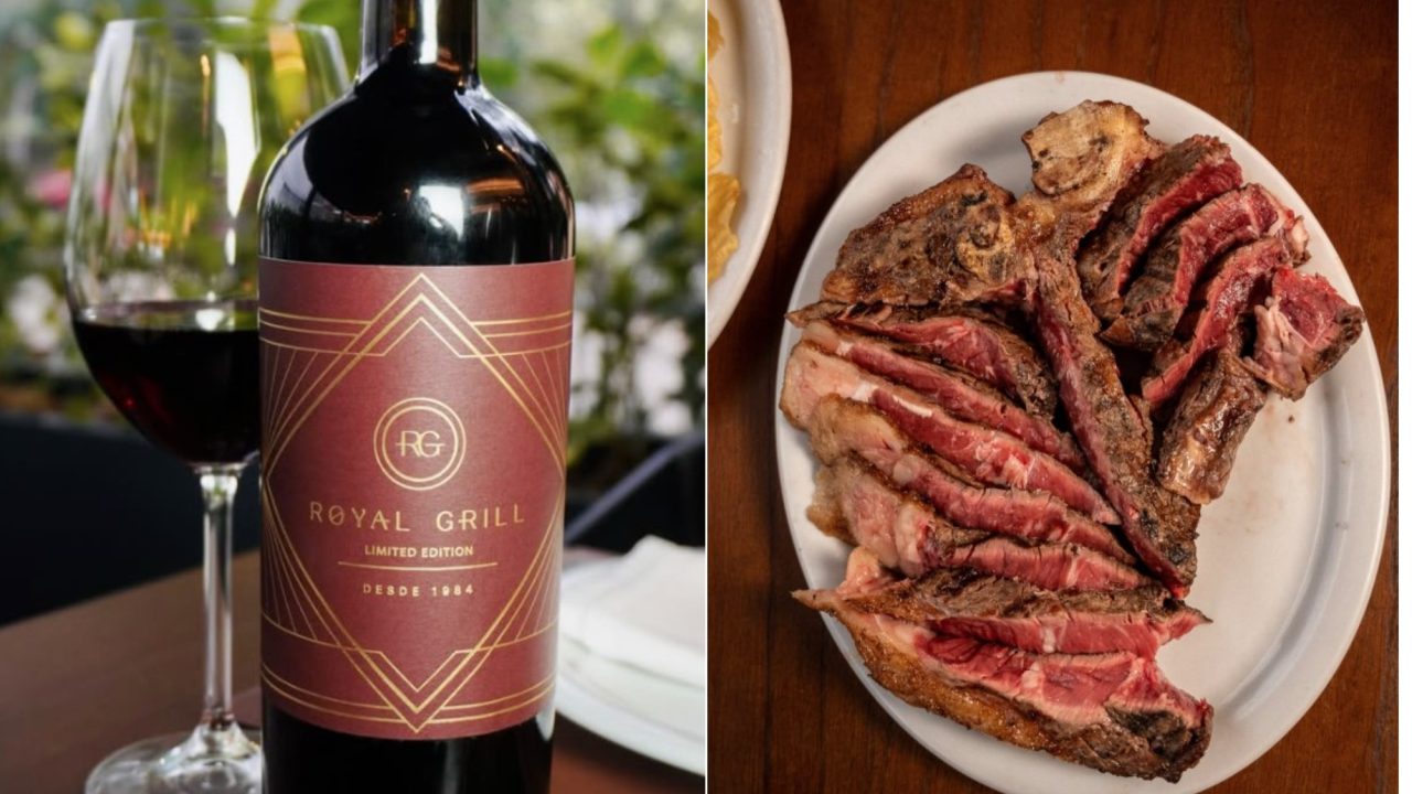 Royal Grill celebra aniversário com edição especial de vinho tinto chileno; fondue está em promoção