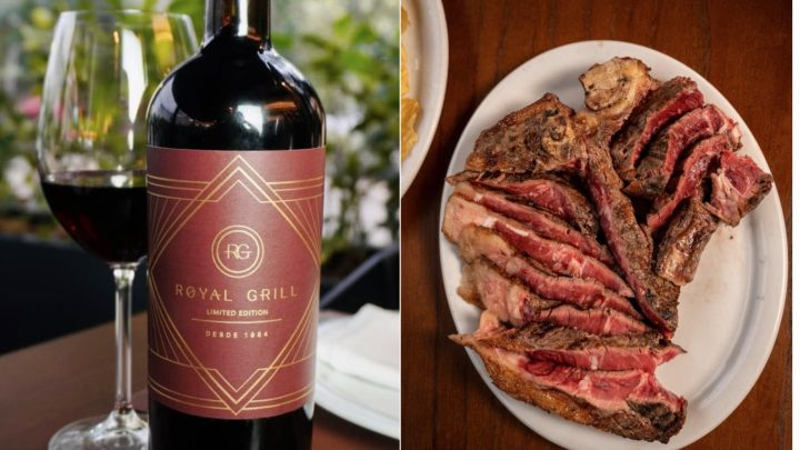 Royal Grill celebra aniversário com edição especial de vinho tinto chileno; fondue está em promoção