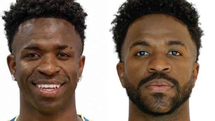 Vini Jr. aparece diferente em nova foto; o que mudou no rosto do jogador?