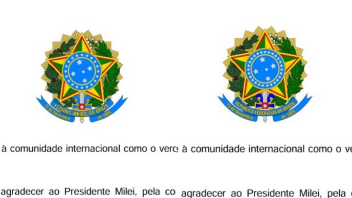 'Estados Unidos do Brasil': carta na qual Flávio se diz 'presidente eleito' usou brasão nacional substituído na ditadura