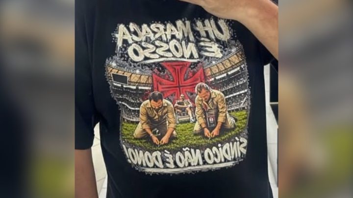 'Síndico não é dono': Vascaínos preparam camisa provocativa para Flamengo e Fluminense em jogo no Maracanã