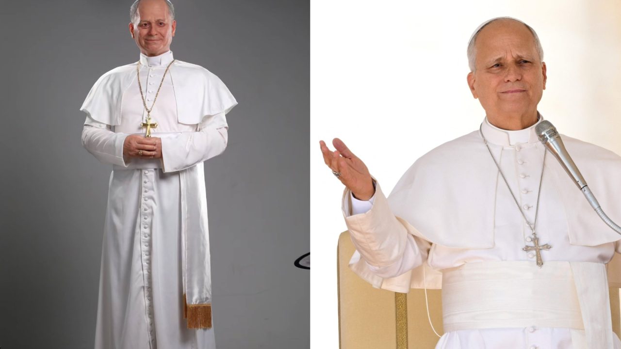 Artista peruano cria escultura hiper-realista em tamanho real do Papa Leão XIV para sua visita ao país