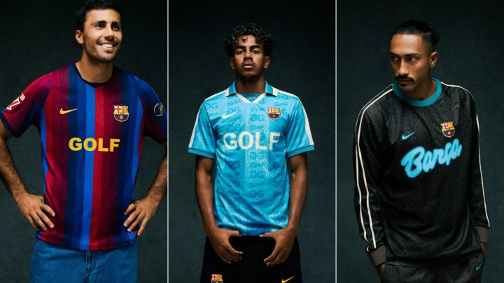 Barcelona lança uniformes especiais em parceria com marca de cantor Tyler; veja modelos