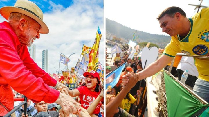 Com quanto por cento das urnas apuradas Lula passou Jair Bolsonaro no 1º turno de 2022?