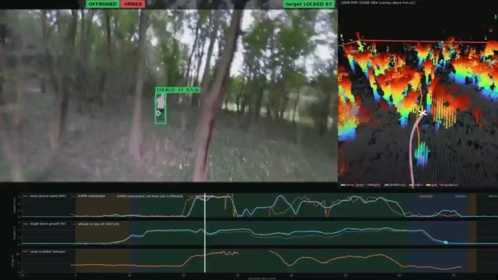 Como é o drone com IA desenvolvido nos EUA que segue pessoas em florestas sem GPS; vídeo