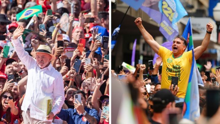 Flávio Bolsonaro ou Lula? Quem está ganhando a apuração em Minas Gerais, estado-chave no país