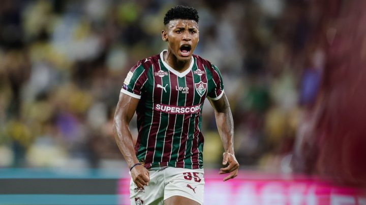Hércules empatou para o Fluminense diante do Internacional — Foto: MARCELO GONÇALVES / FLUMINENSE F.C