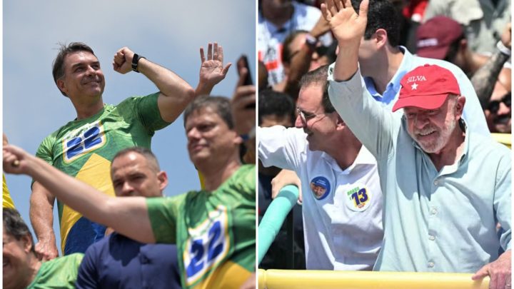 Lula faz ato em Copacabana e Flávio Bolsonaro reúne apoiadores em BH na véspera do segundo turno