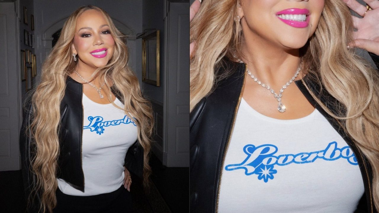 Mariah Carey lança novos produtos para celebrar 25 anos do álbum ‘Glitter’ e exibe joia de R$ 7,8 milhões