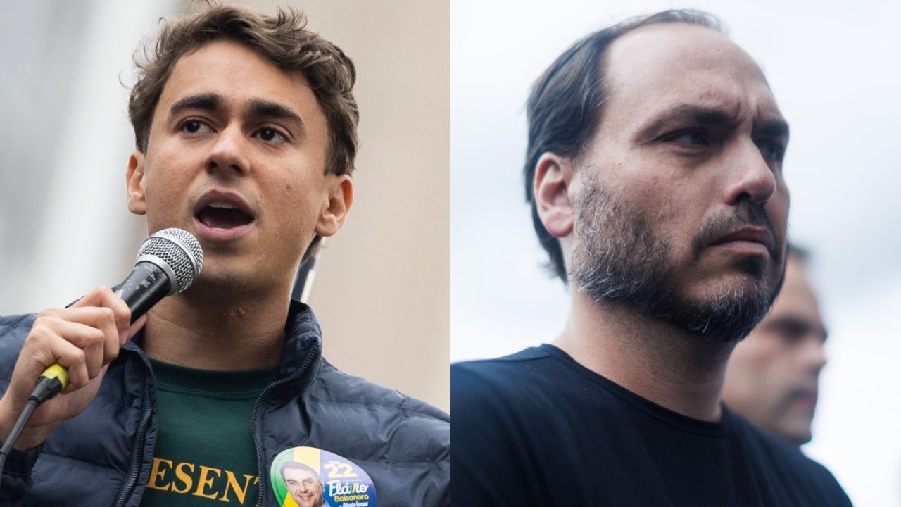 Nikolas Ferreira deixa Carlos Bolsonaro fora de lista de apoios ao Senado em SC após ser ignorado por Eduardo