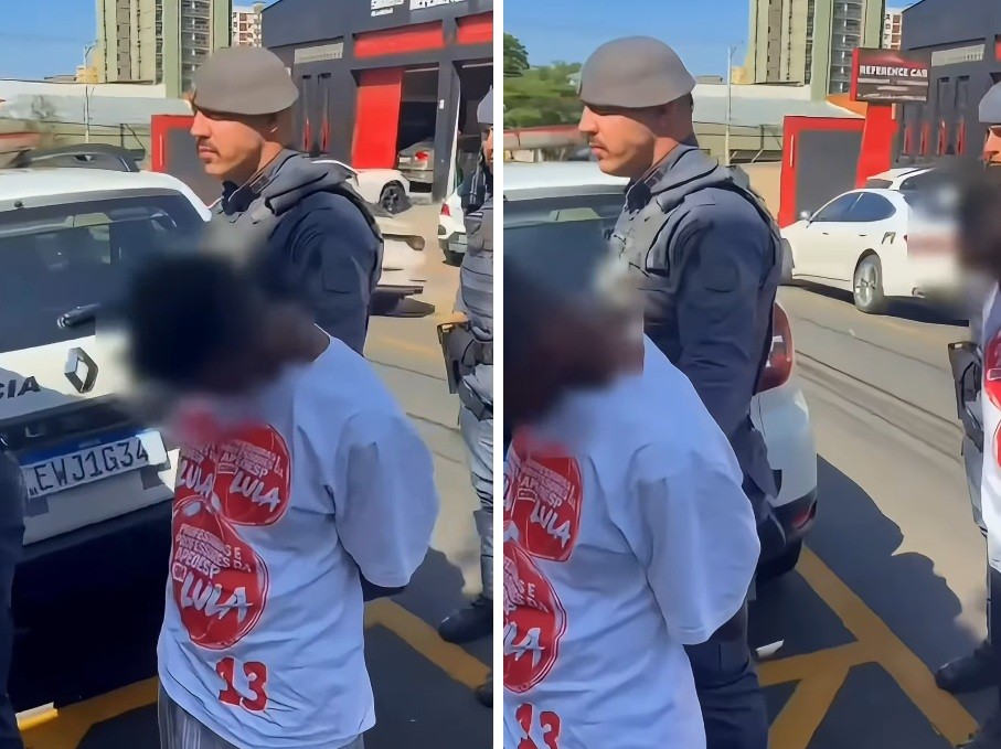 PM é acusada de obrigar três pessoas presas em Piracicaba a usarem camiseta do PT