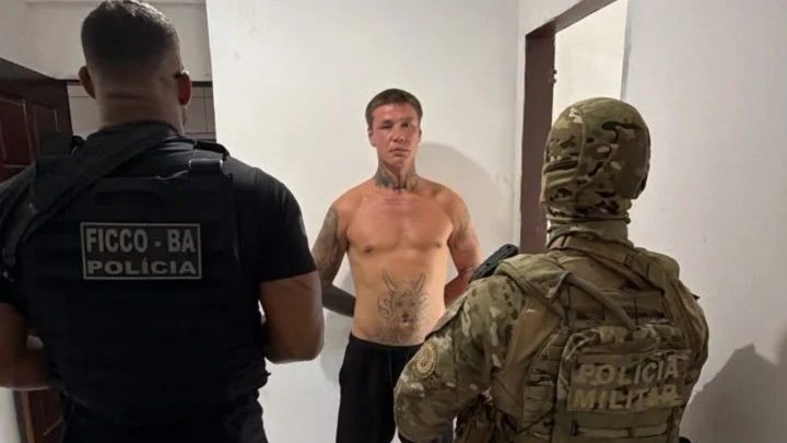 Polícia prende na Bahia ex-militar russo condenado à prisão perpétua