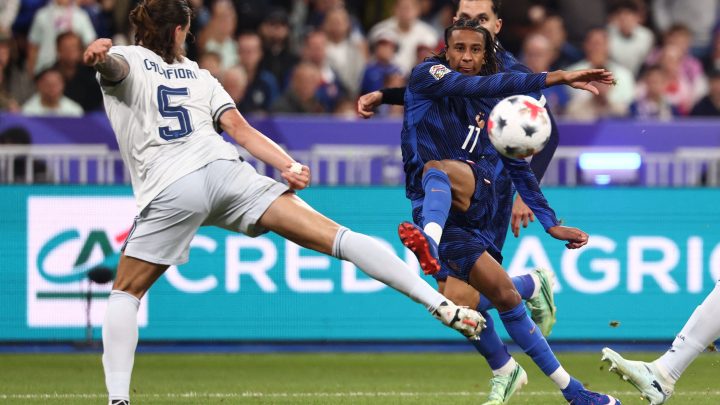 Sem Mbappé, França abre o placar, mas leva empate da Itália, na Liga das Nações