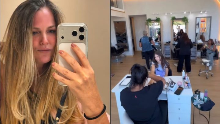 Susana Werner mantém salão de beleza em Portugal mesmo de volta ao Brasil com o marido, Júlio César