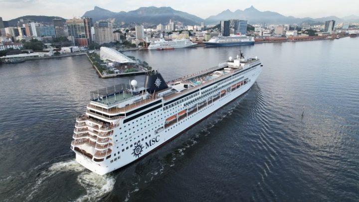 Temporada de cruzeiros, a partir de quinta-feira, deve ter 33% de escalas a mais e faturamento de R$ 246 milhões
