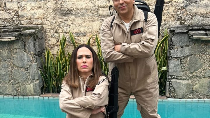‘Quem ama cuida’: Tata Werneck e Rodrigo Fagundes aparecerão com figurinos inspirados no filme ‘Os Caça-Fantasmas’
